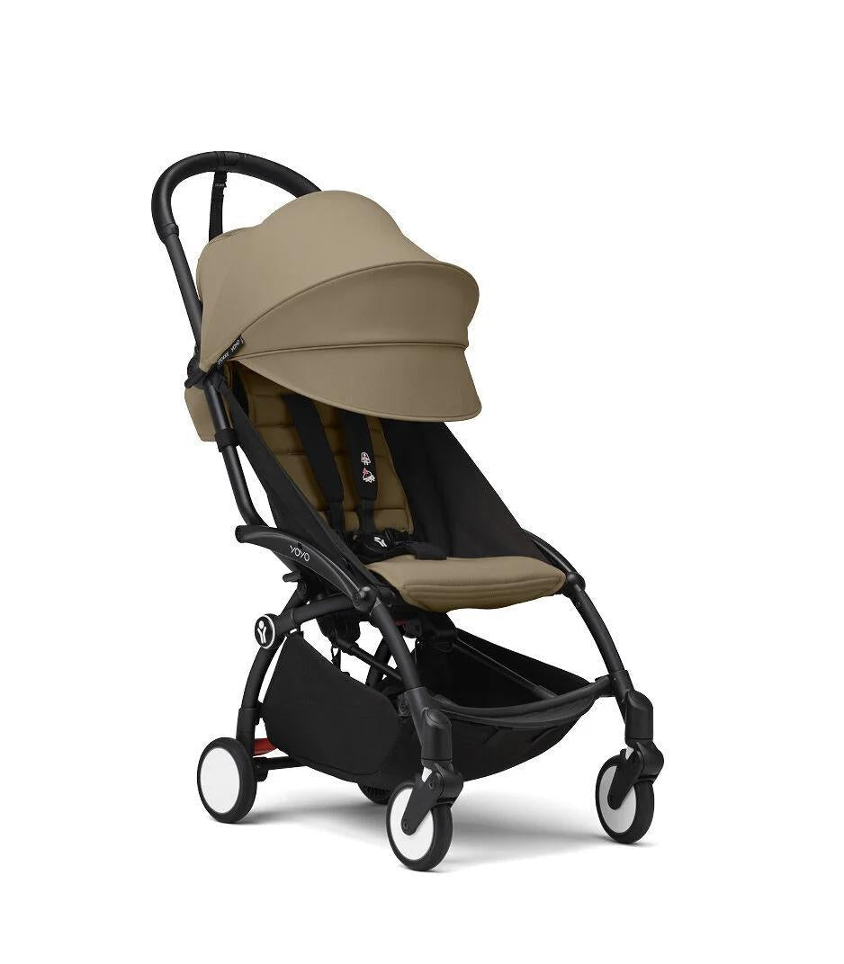 Stokke YOYO³ Stroller - Toffee On Black - Luna Baby Store Miami