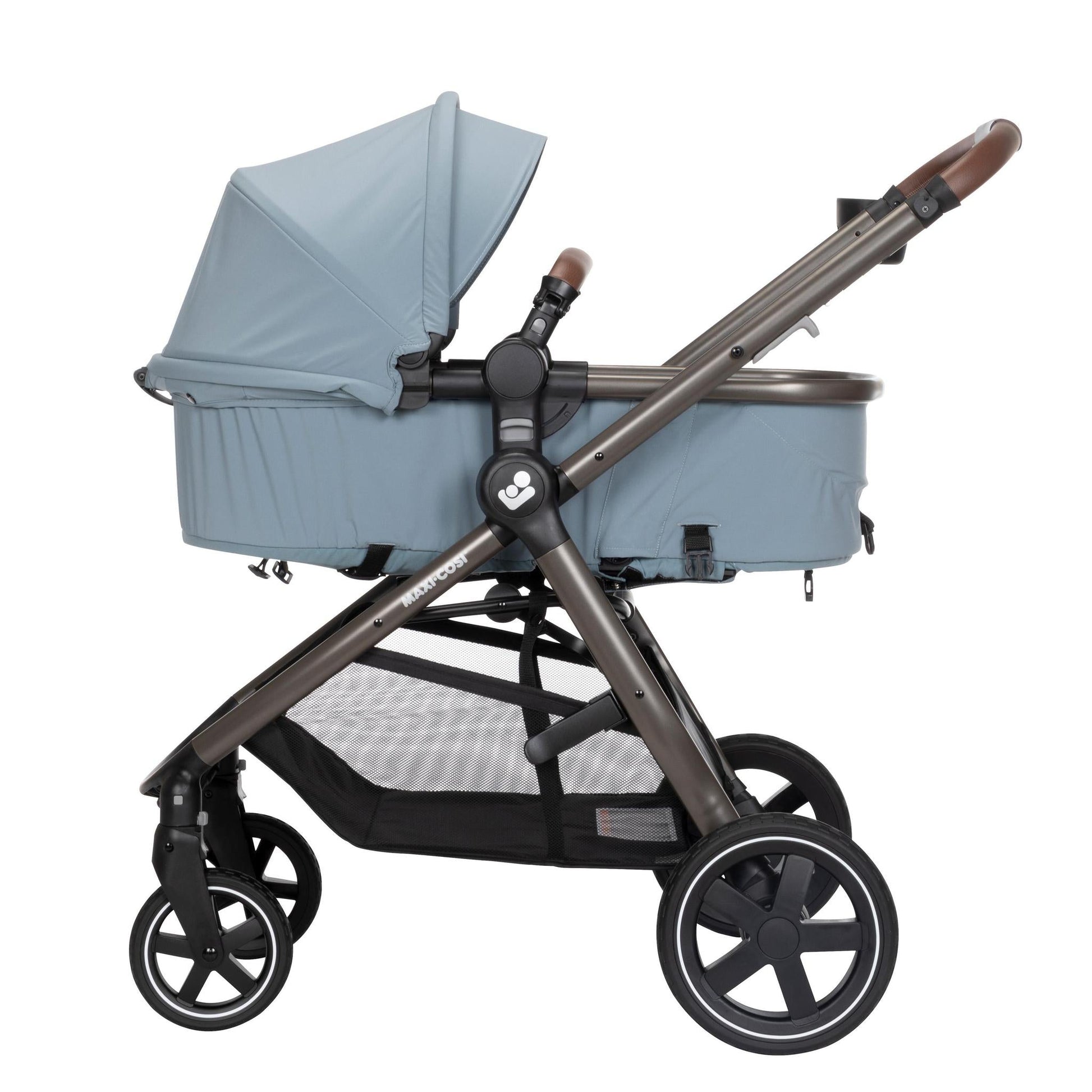 Maxi Cosi Zelia™² Luxe 5-in-1 Modular Travel System - New Hope Grey - Luna Baby Store Miami