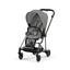 Cybex Mios 3 Stroller - Matte Black/Black Frame and Soho Grey Seat Pack