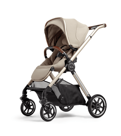 Silver Cross Reef 2 Stroller & Bassinet Bundle - Stone - Luna Baby Store Miami