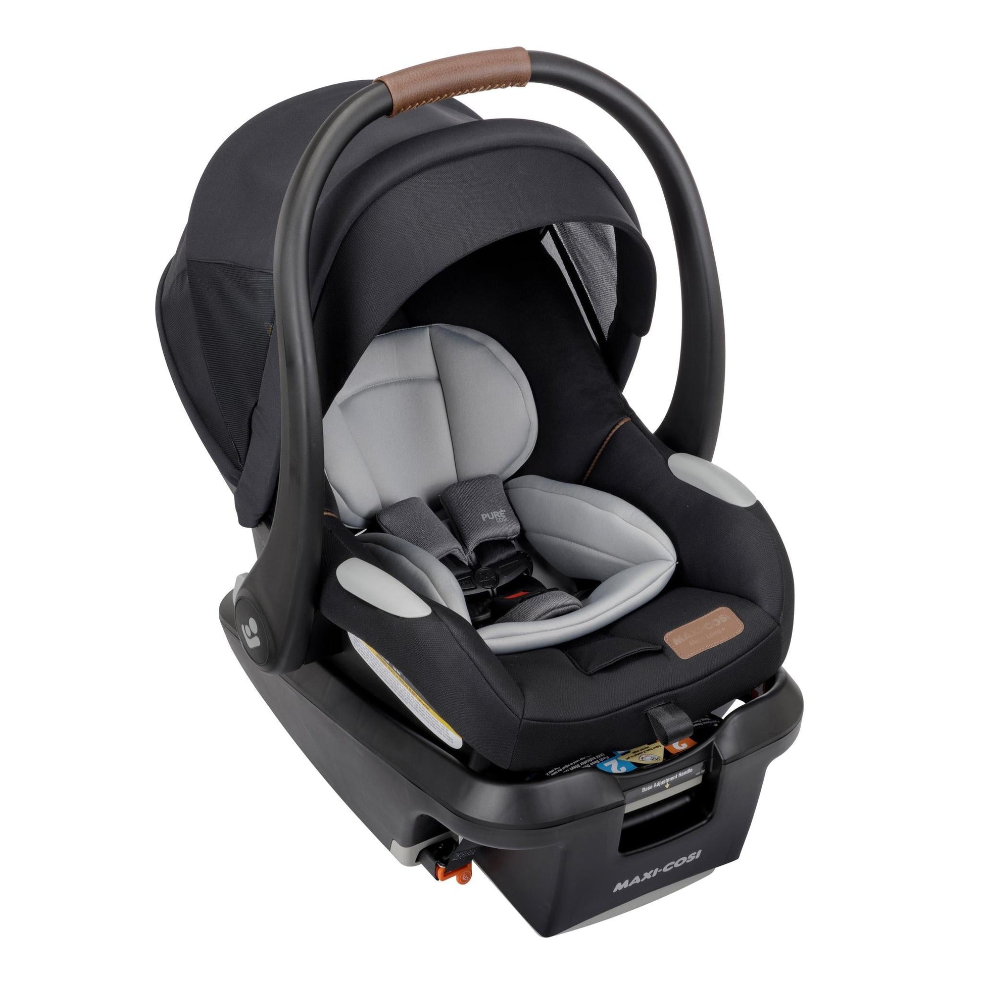 Maxi Cosi Mico Luxe+ Infant Car Seat - Essential Black - Luna Baby Store Miami