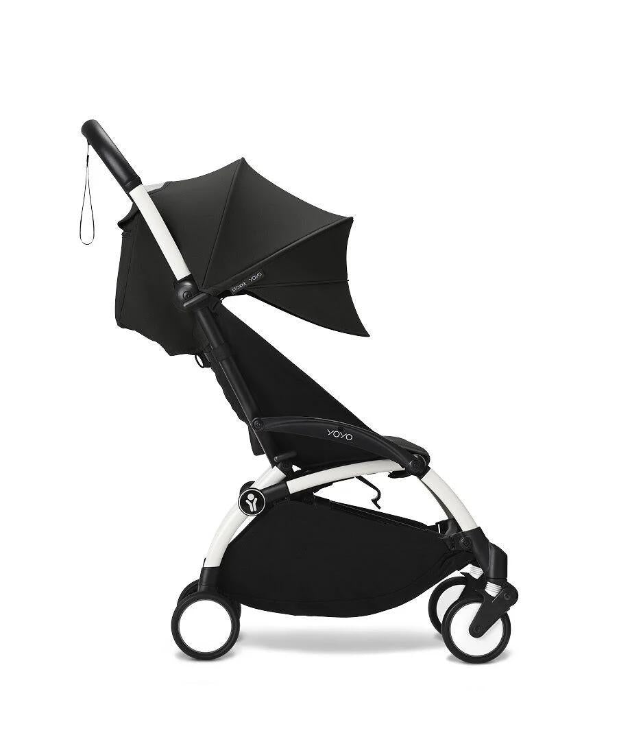 Stokke YOYO³ Stroller - Black On White - Luna Baby Store Miami