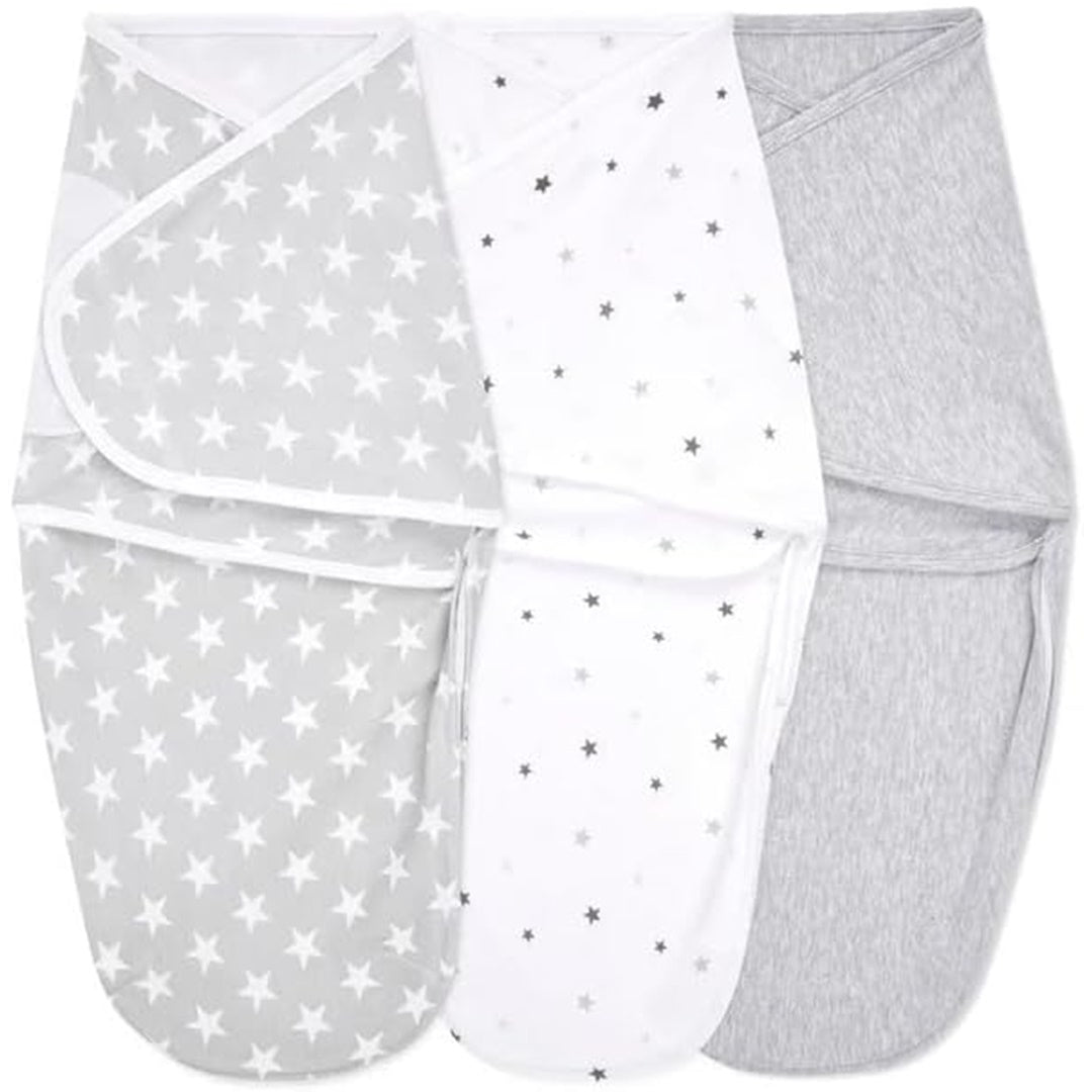 Pacote com 3 fraldas Aden + Anais Essentials Wrap Swaddle - Twinkle