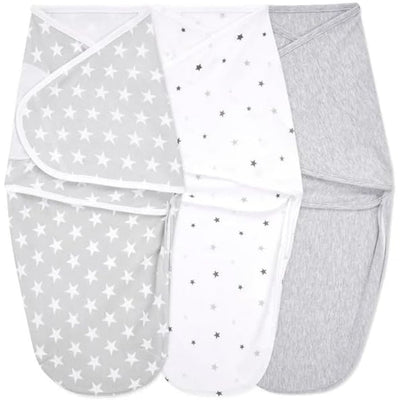 Pacote com 3 fraldas Aden + Anais Essentials Wrap Swaddle - Twinkle