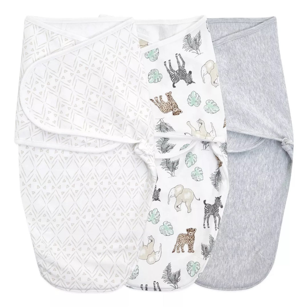 Pacote com 3 Swaddles Aden + Anais Essentials Wrap – Estampa Toile