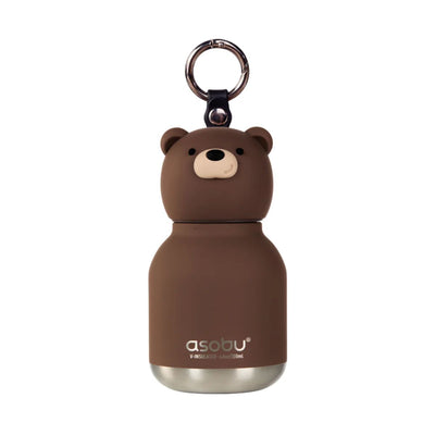Mini Garrafa Térmica Infantil Asobu Bestie Urso 200ML