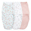 Aden + Anais Essentials Cueiro Envolvente - Pacote com 3, Fairy Tale Flowers