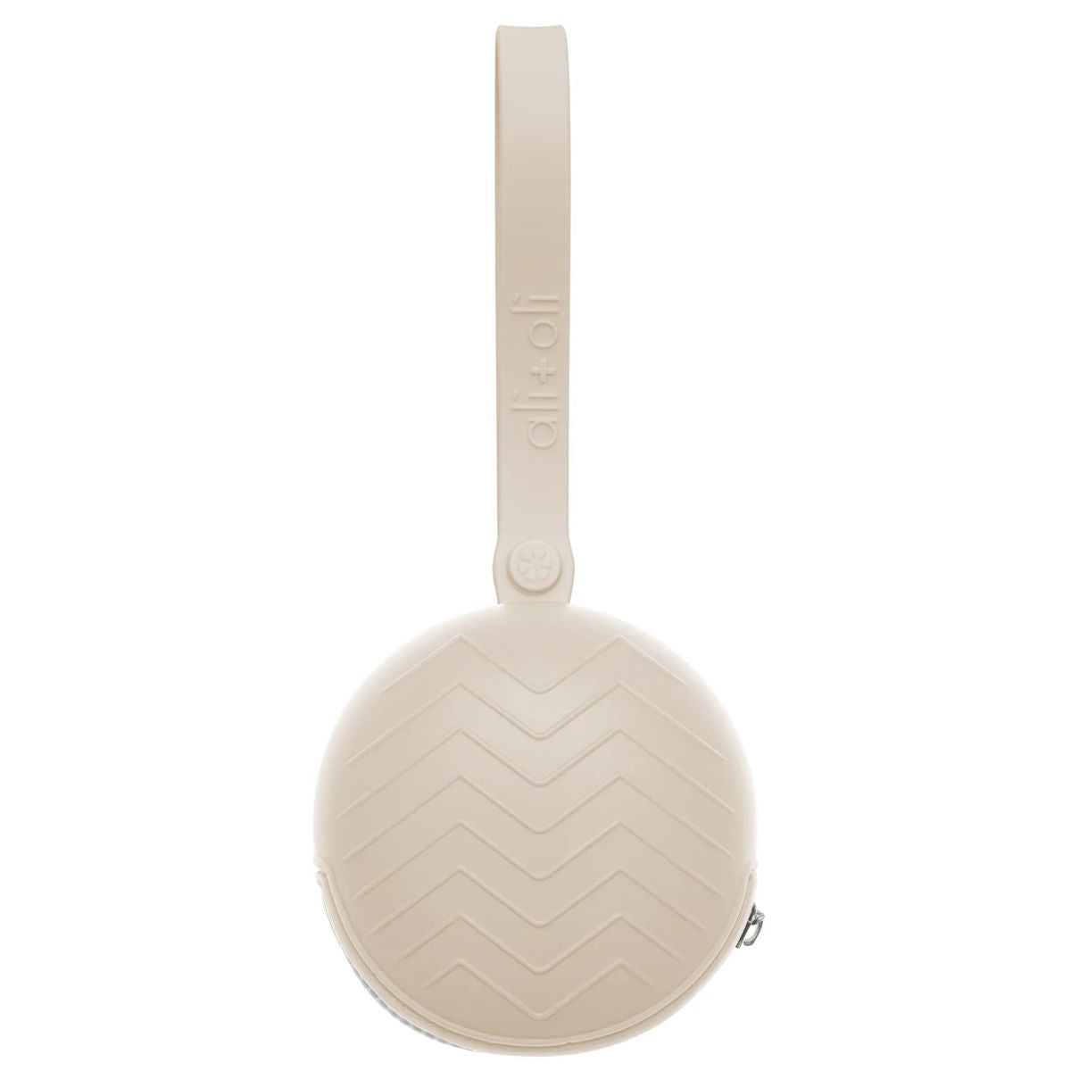 Ali + Oli Porta-Chupeta de Silicone - Natural