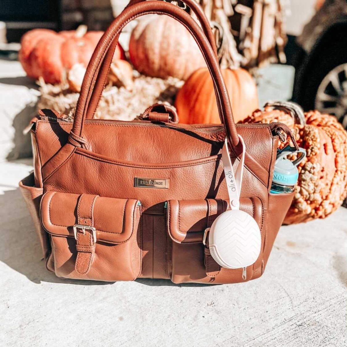 Ali + Oli Porta-Chupeta de Silicone - Rosa