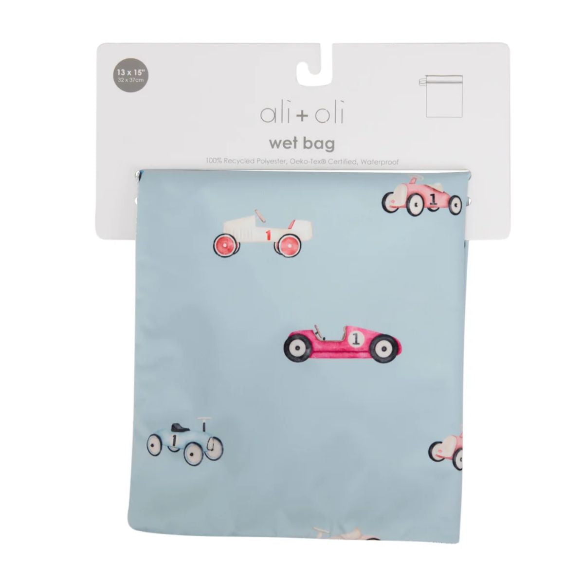 Bolsa Impermeável Para Roupas Ali+Oli Retro Cars