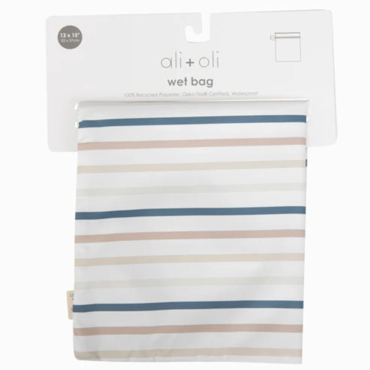 Bolsa Impermeável Para Roupas Ali+Oli Stripes

