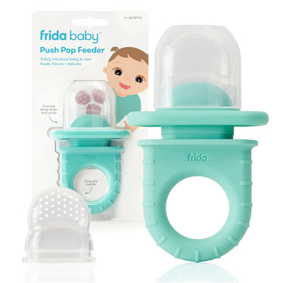 Alimentador Infantil de Silicone FridaBaby Push Pop