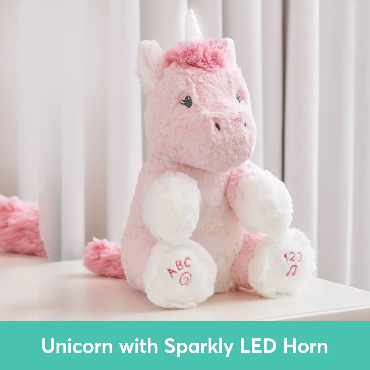 Baby Gund Animated Alora The Unicorn 11 In. - Luna Baby Store Miami