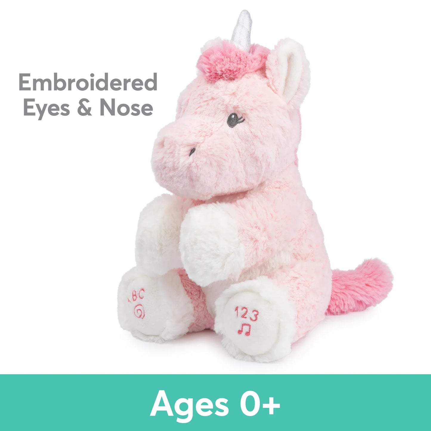 Baby Gund Animated Alora The Unicorn 11 In. - Luna Baby Store Miami