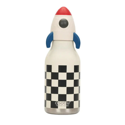 Asobu Bestie Insulated Kids Bottle 16 oz - Rocketship