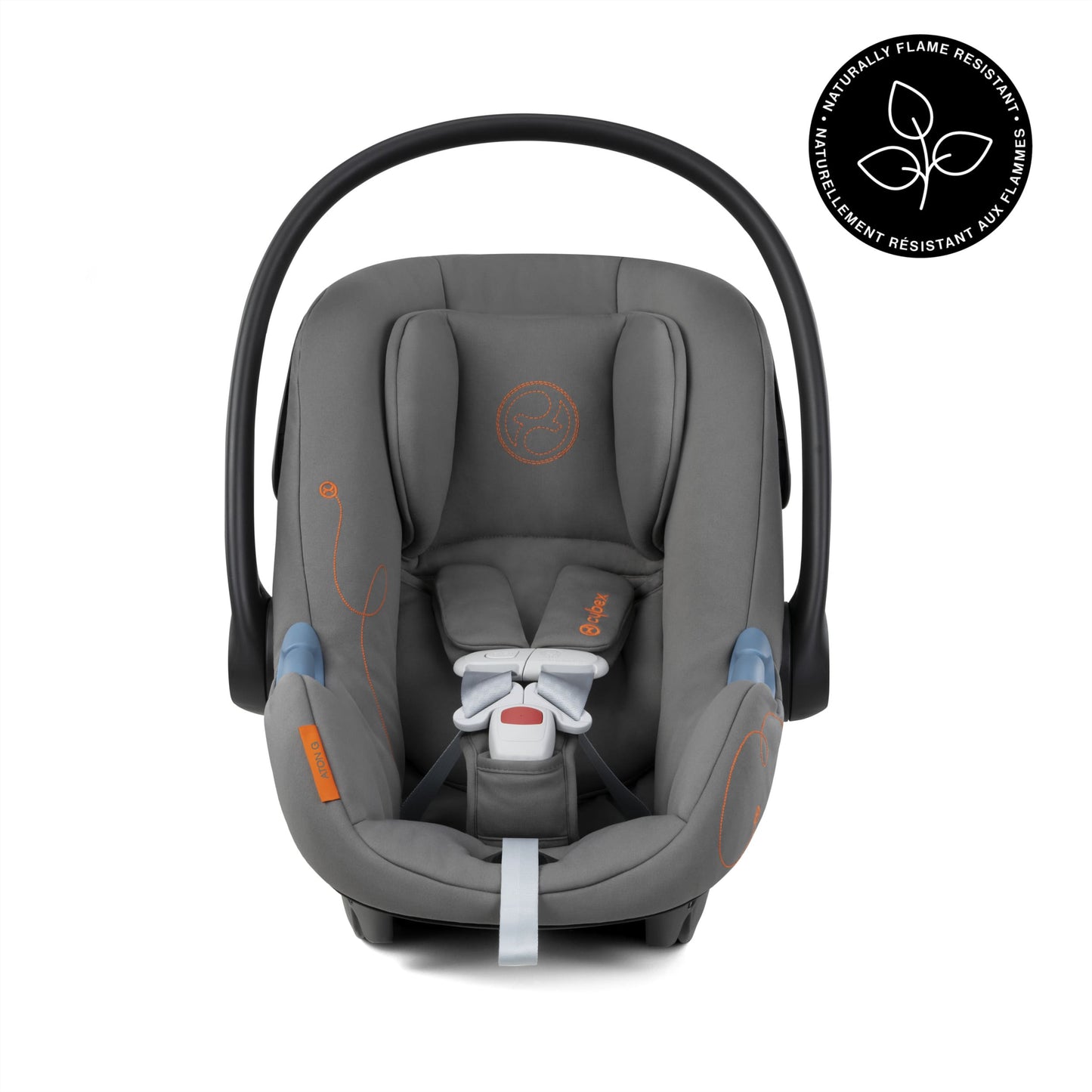 Cybex Aton G Infant Car Seat w/ SensorSafe - Lava Grey - Luna Baby Store Miami