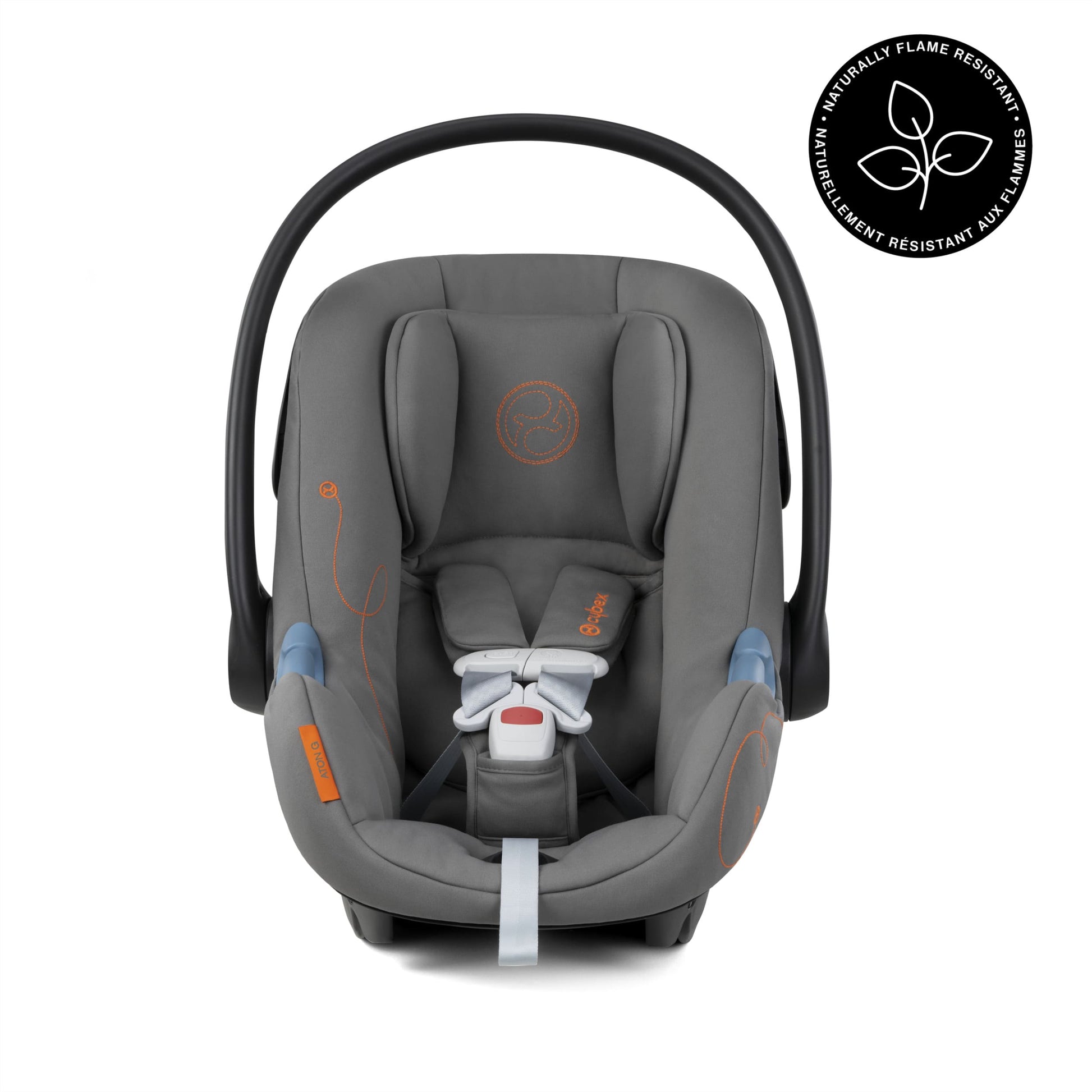 Cybex Aton G Infant Car Seat w/ SensorSafe - Lava Grey - Luna Baby Store Miami