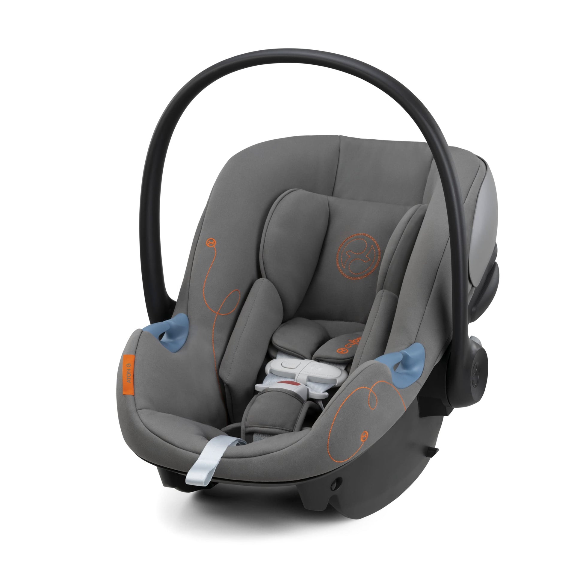 Cybex Aton G Infant Car Seat w/ SensorSafe - Lava Grey - Luna Baby Store Miami