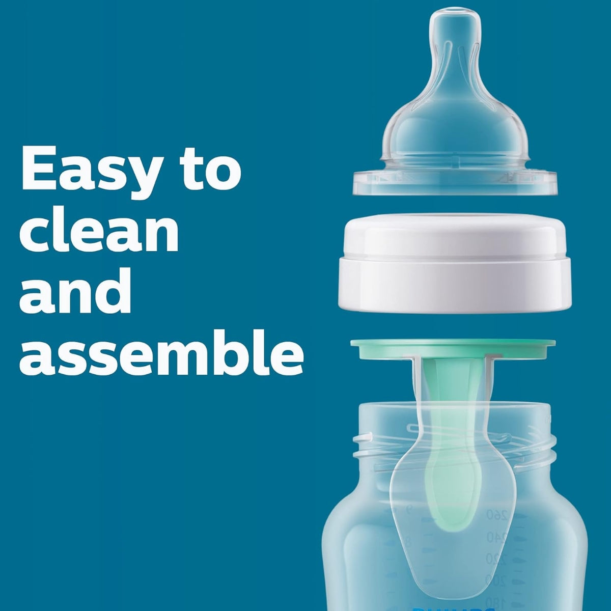 Avent Anti-Colic Baby Bottle Flow 4 Nipple 2Pk