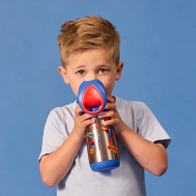 Garrafa Térmica Infantil B.Box 350ML Superman