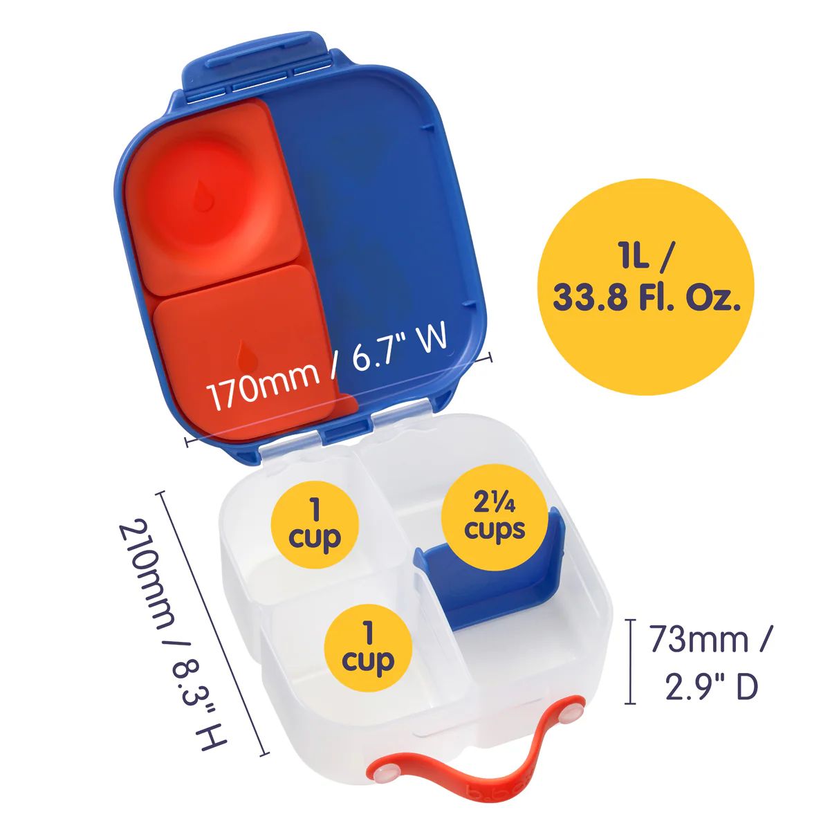 Mini Lancheira Bento B.Box Superman