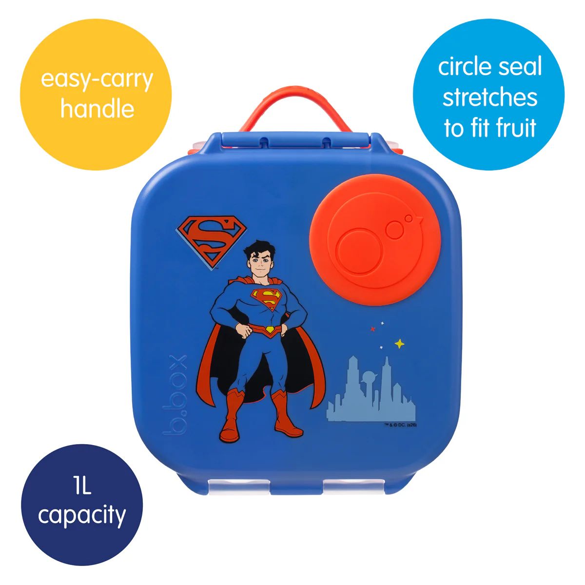 Mini Lancheira Bento B.Box Superman