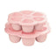 Beaba Bandeja de Silicone Multiportions 5 Oz – Rosa