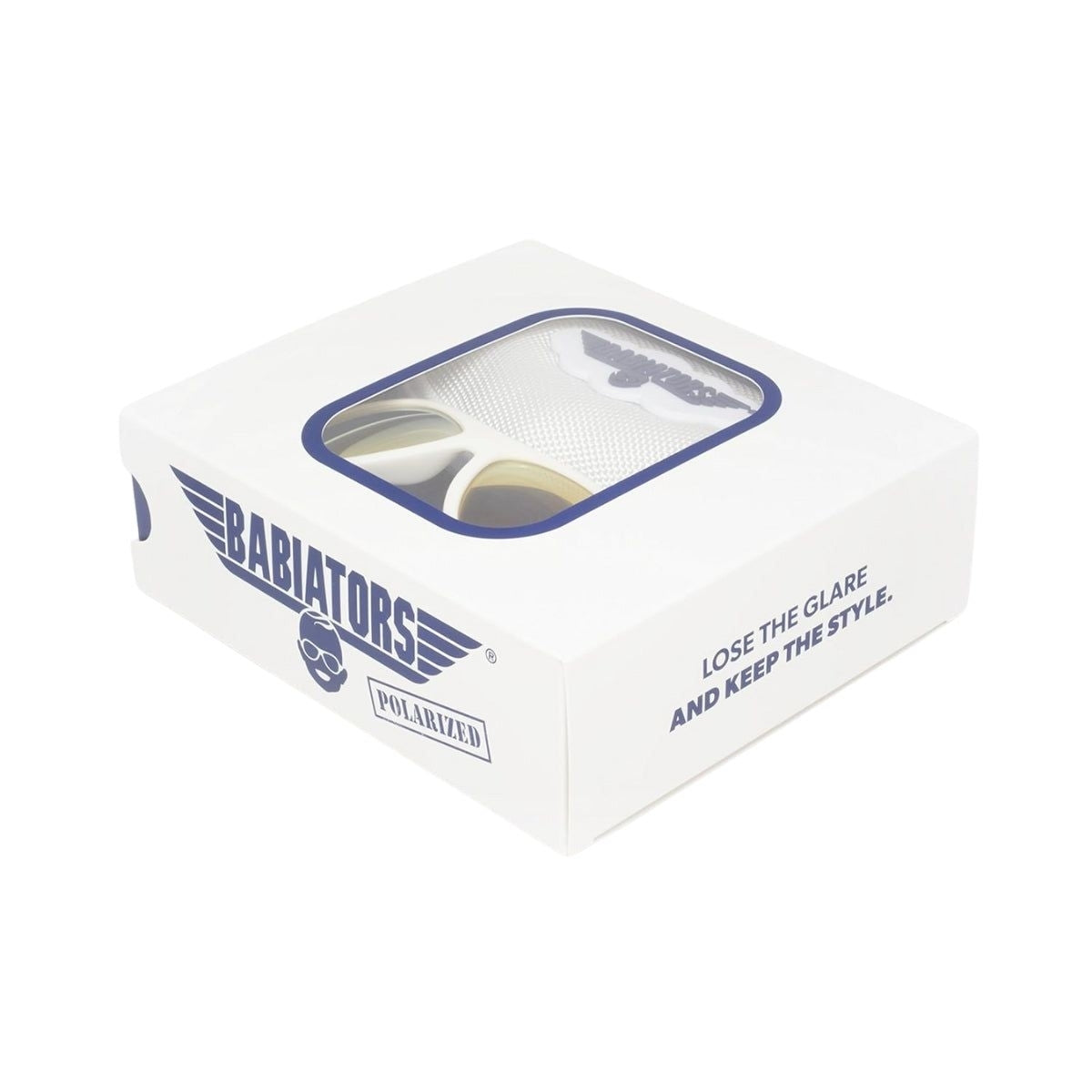 Babiators Sunglasses White With Orange Lenses 3-5 years