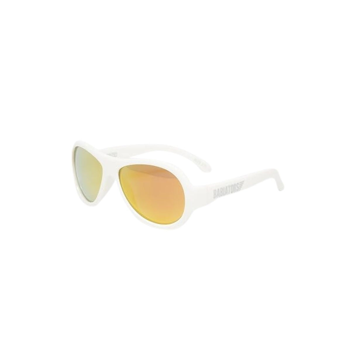 Babiators Sunglasses White With Orange Lenses 3-5 years