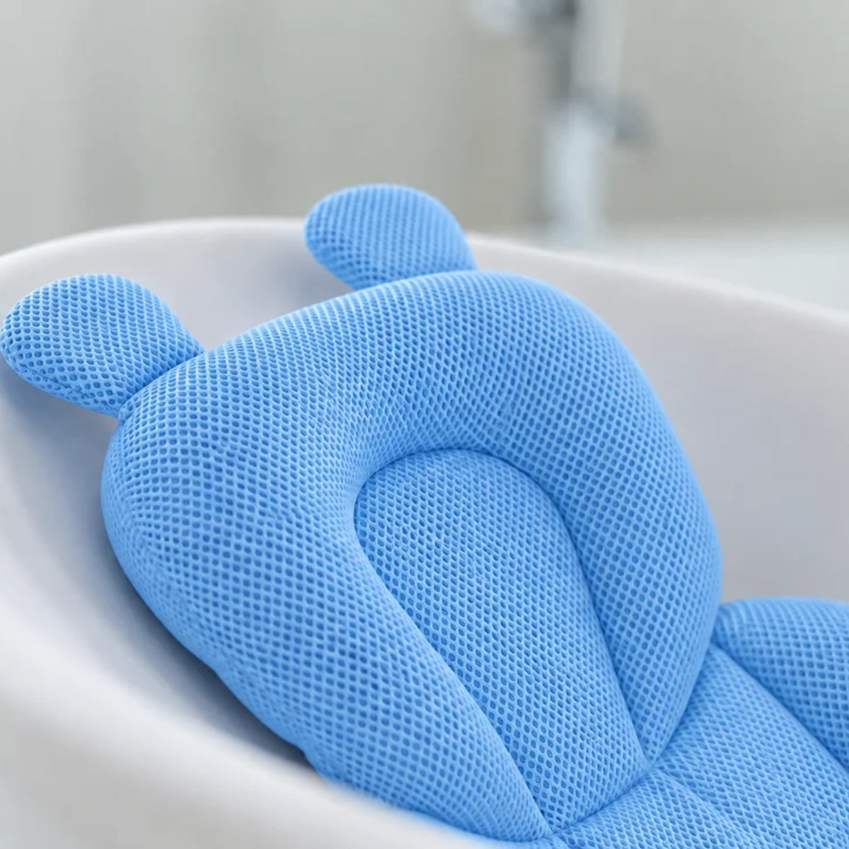 Babu Bath Performance Quick-Dry Pillow Crystal Blue on Luna Baby Store Miami