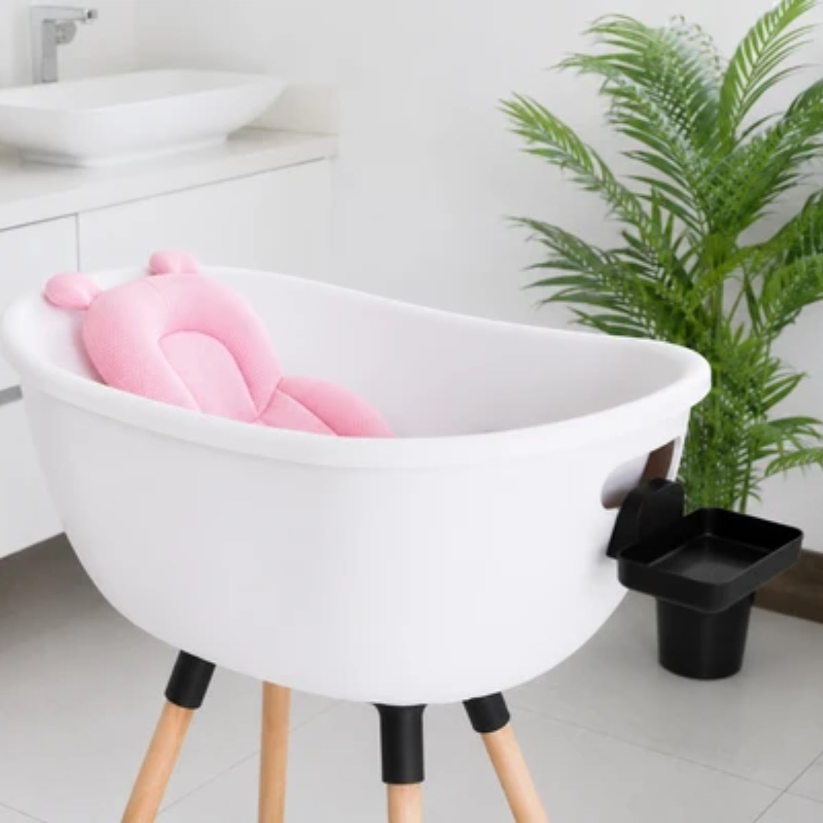 Babu Bath Performance Quick-Dry Pillow Princess Pink on Luna Baby Store Miami