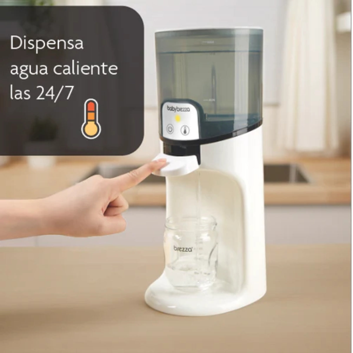 Baby Brezza - Aquecedor instantâneo para mamadeiras