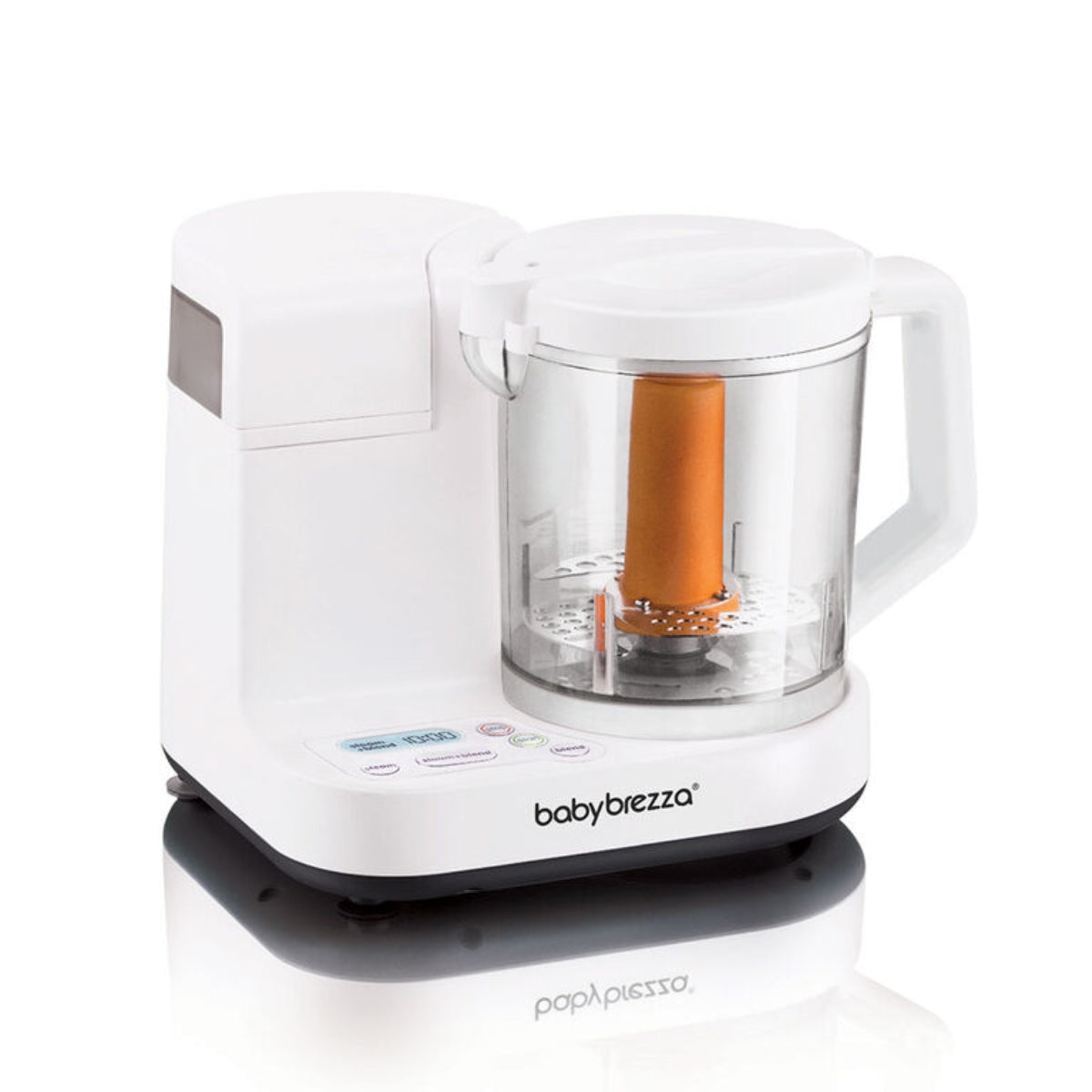 Máquina De Papinhas Glass One Step Baby Brezza Liquidificador Automático e Vaporizador 110V on Luna Baby Store Miami