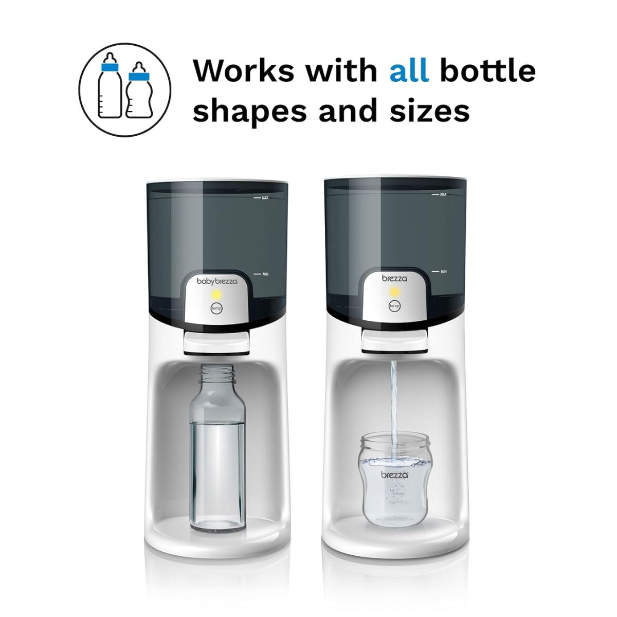 Baby Brezza - Instant Warmer For Baby Bottles - Easy & Universal Bottle Preparation