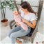 Baby Easy Swaddle Blankets w/ Zipper - 3 Pack By Comfy Cubs (Light Blush/Blush/Mauve) on Luna Baby Store Miami