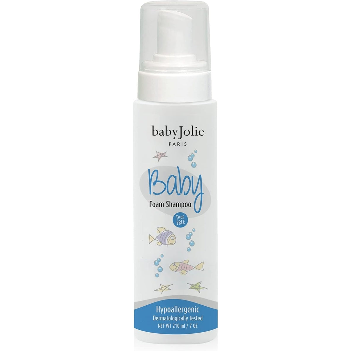 Shampoo Baby Jolie Paris Recém Nascido 210ML