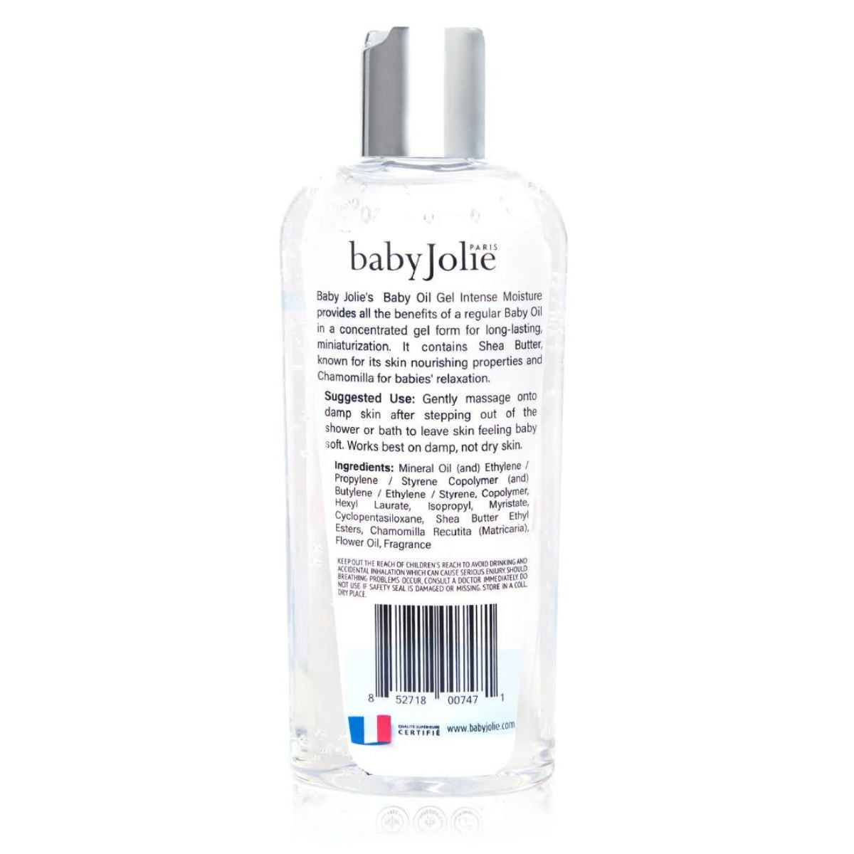 Gel Intensive Moisture Baby Jolie Paris on Luna Baby Store Miami