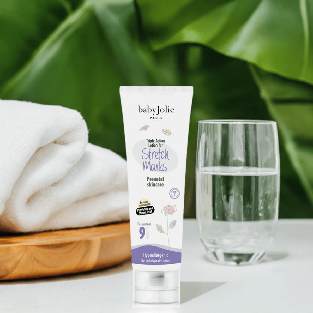 Baby Jolie Mom Care Stretch Marks Triple Action 7.5Oz - Helps Support Skin Elasticity