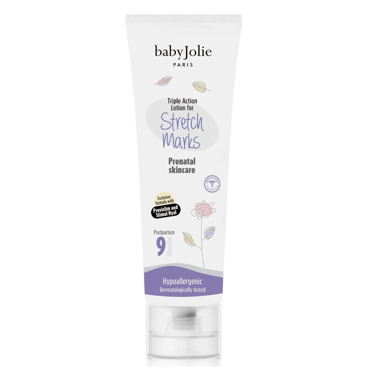 Creme De Prevenção De Estrias Baby Jolie Paris 212g