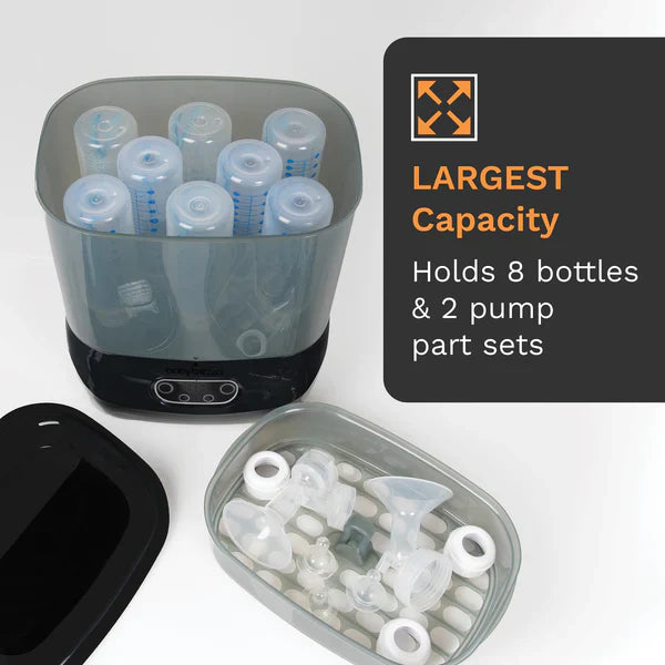 Baby Brezza Bottle Sterilizer and Dryer Advanced Black