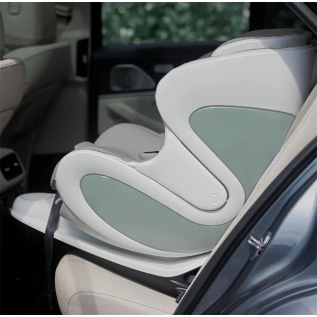 Cadeirinha conversível Babyark Smart - Eggshell White / Glacier Ice