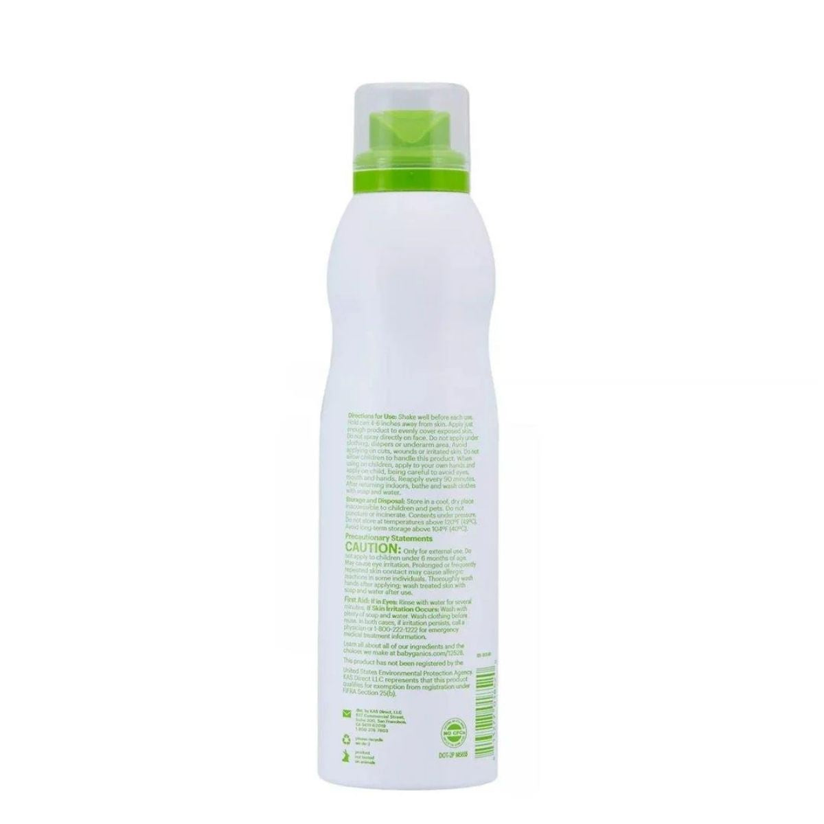 Repelente Natural Babyganics Spray Contínuo 142ML on Luna Baby Store Miami