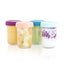 Kit Com 4 Potes Armazenadores de Vidro Para Papinhas Babymoov 220ML on Luna Baby Store Miami