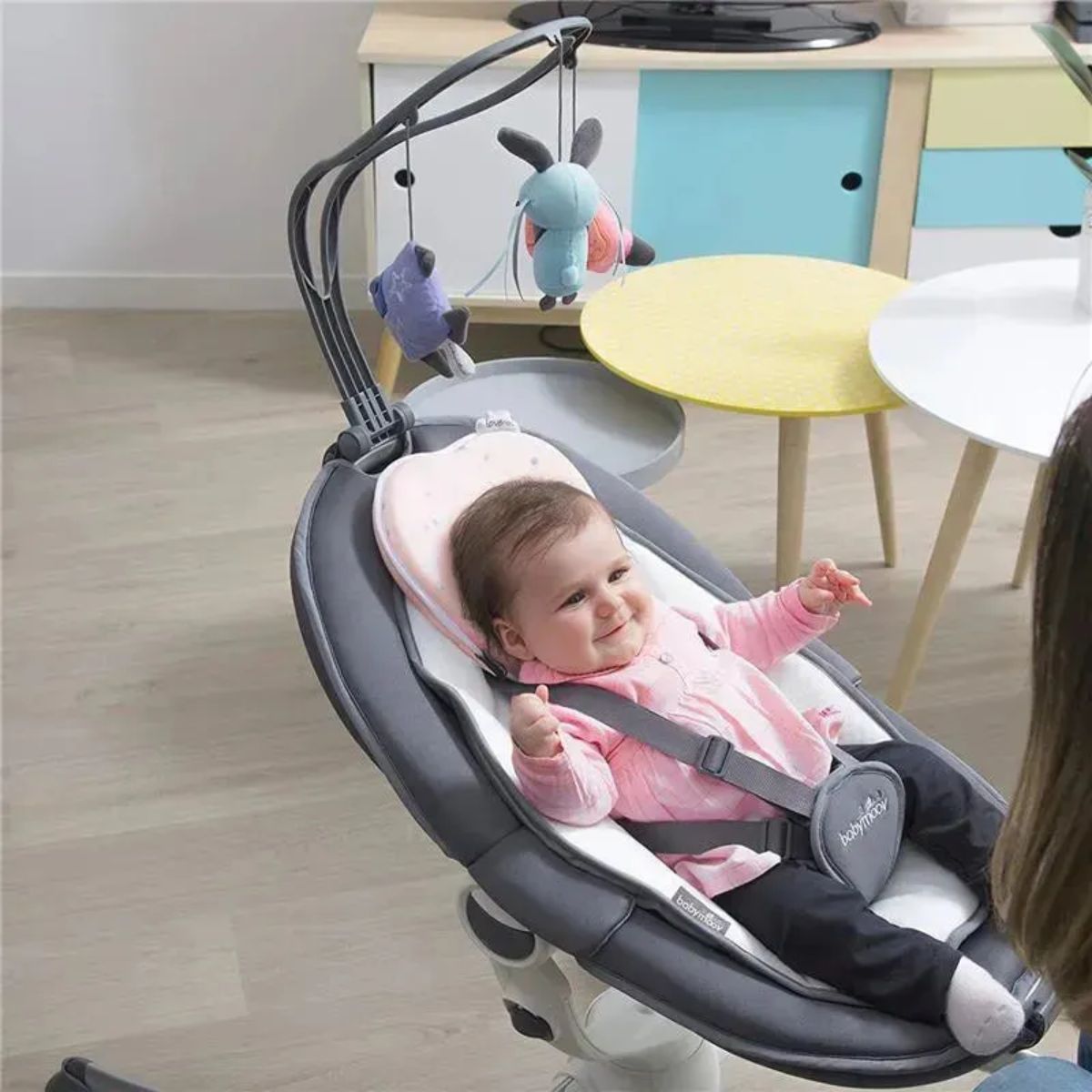 Travesseiro Infantil Para Plagiocefalia Babymoov Cinza