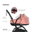Capa De Chuva Para Moises Babyzen Yoyo on Luna Baby Store Miami