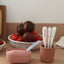 Kit de Colheres Infantil em Silicone Beaba 4 peças Cotcandy on Luna Baby Store Miami