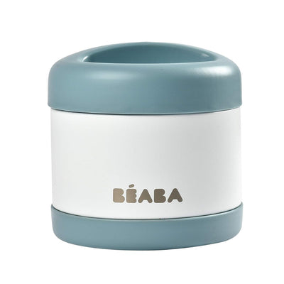 Beaba - Jarra de Aço Inoxidável 16 Oz, Nuvem