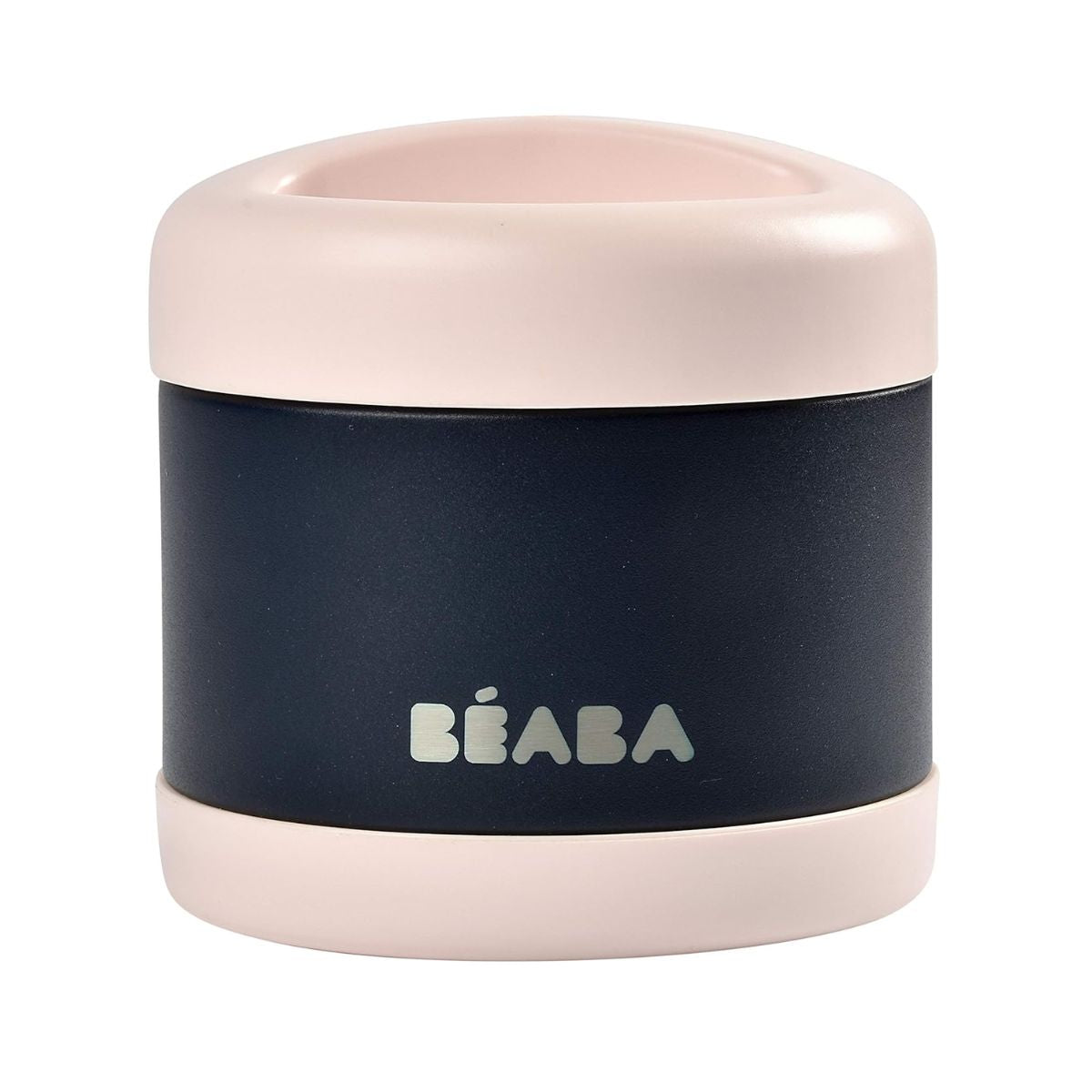 Beaba - Jarra de aço inoxidável de 16 onças, meia-noite on Luna Baby Store Miami