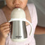Beaba Stainless Steel Straw Sippy Cup - Oat on Luna Baby Store Miami