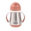 Beaba Stainless Steel Straw Sippy Cup - Terracota on Luna Baby Store Miami